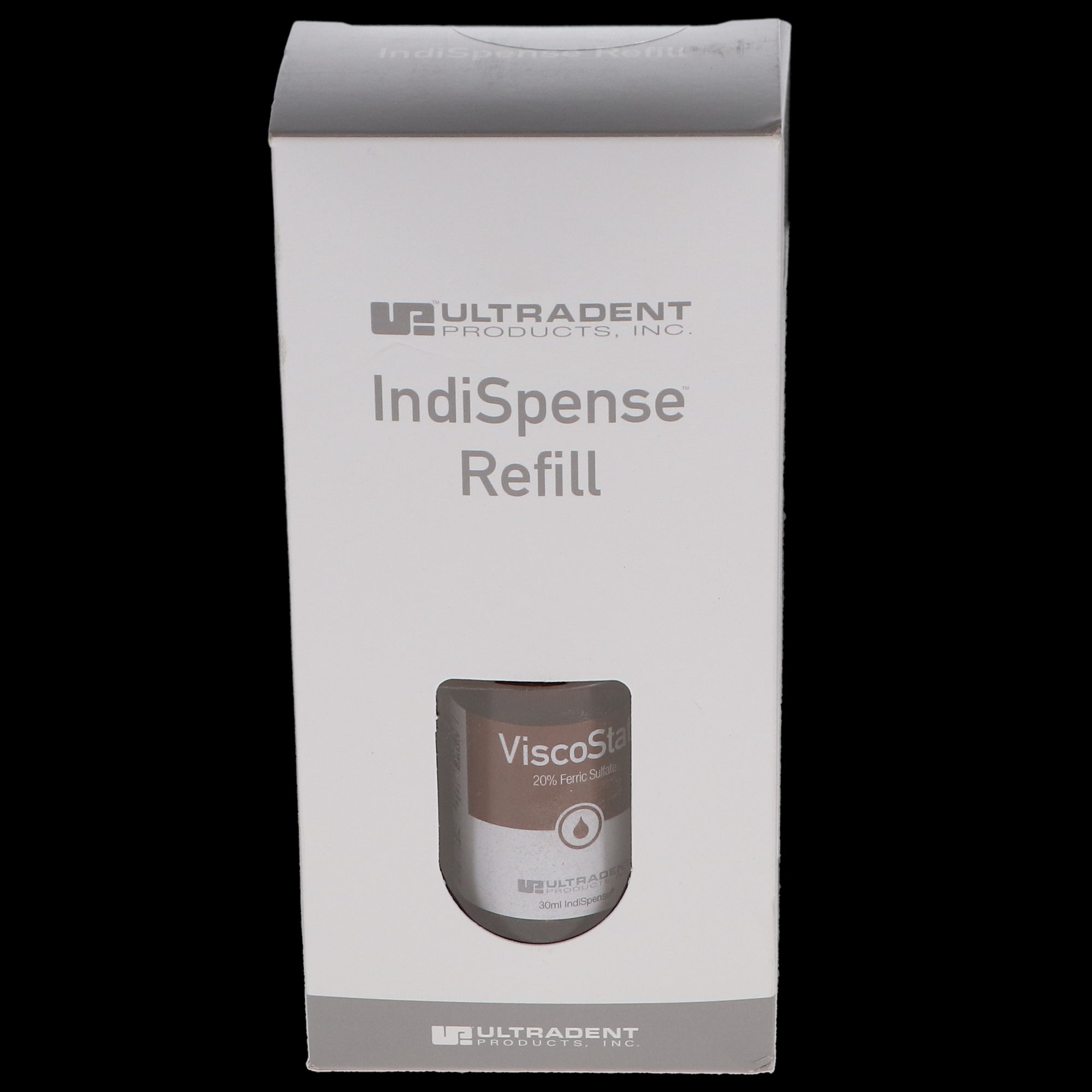 Ultradent 645 Viscostat IndiSpense 20% Ferric Sulfate Hemostatic Agent 30 mL Ultradent 645 Viscostat IndiSpense 20% Ferric Sulfate Hemostatic Agent 30 mL